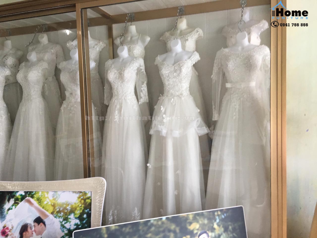 thiết kế cửa hàng thời trang áo cưới ở tại hải phòng