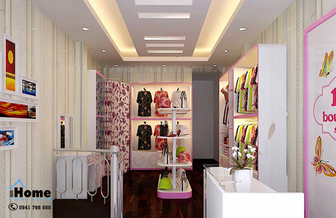  mẫu thiết kế Shop – Cửa hàng thời trang nhỏ ở tại Hải Phòng