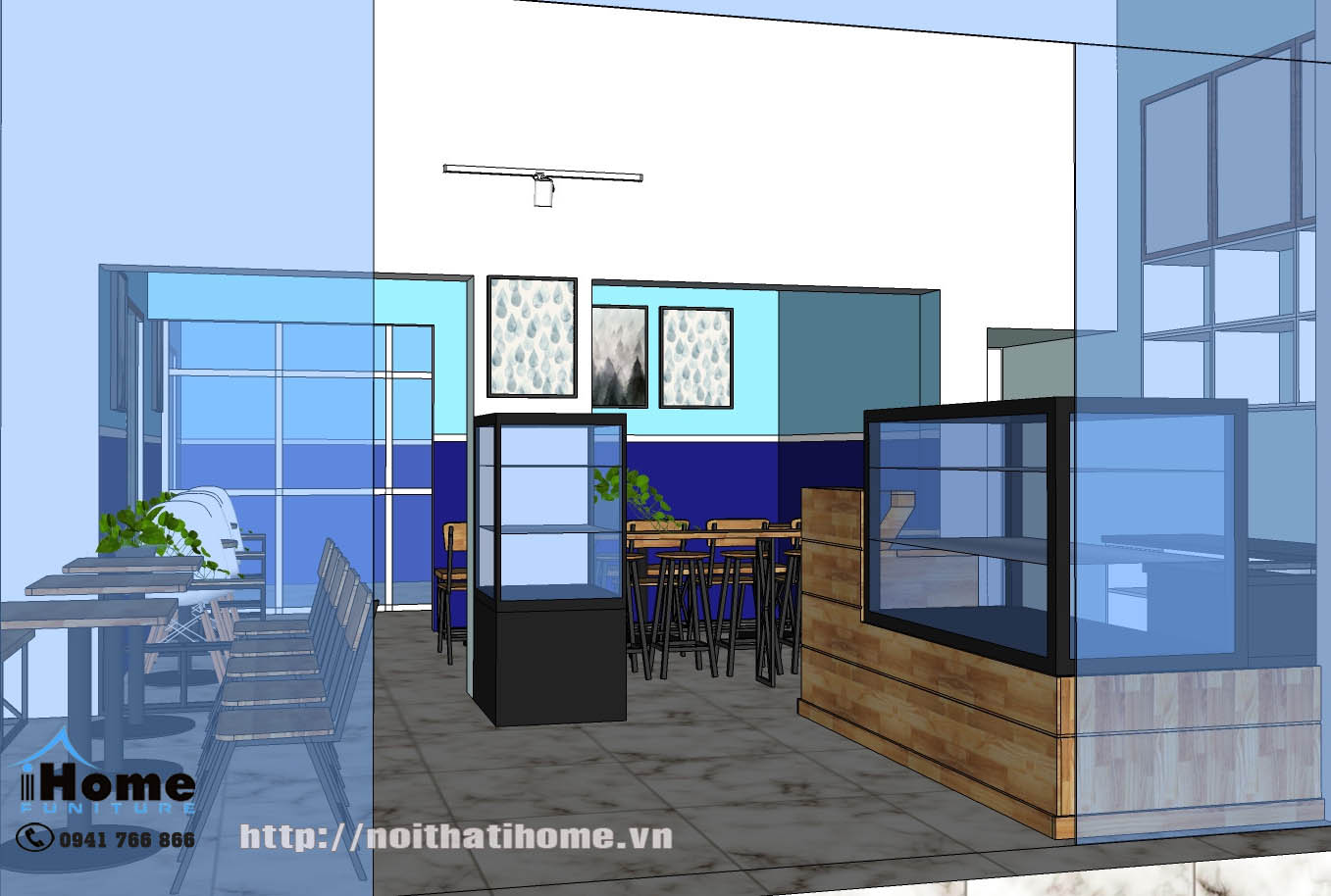 thiết kế thi công quán cafe ở Hải Phòng