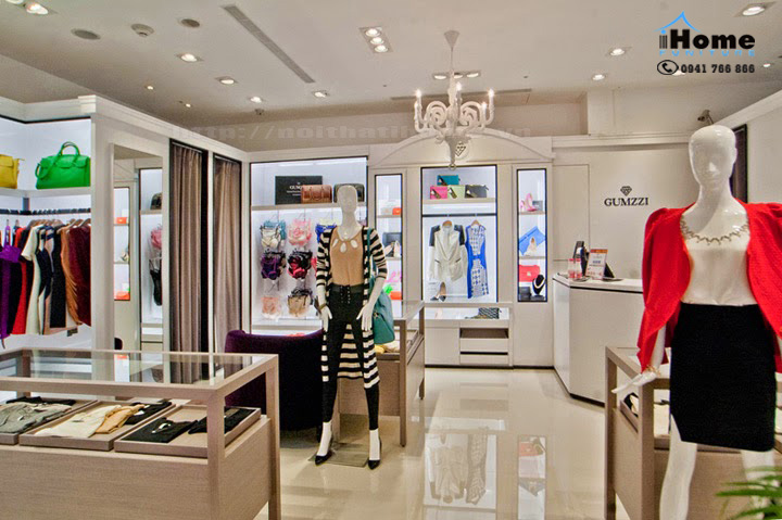 mẫu thiết kế Shop - Cửa hàng thời trang nữ đẹp ở tại hải phòng