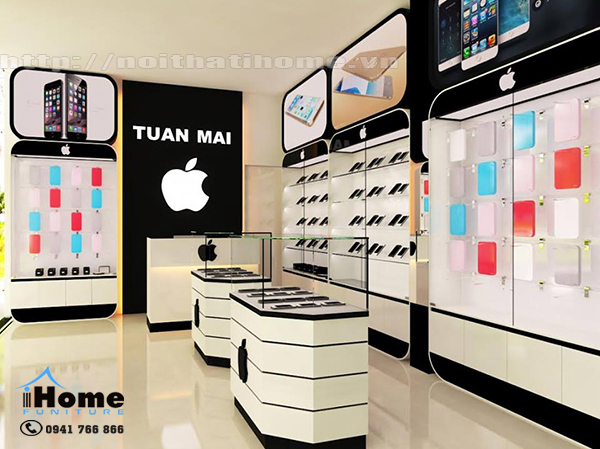 thiết kế Shop - Cửa hàng điện thoại nhỏ ở tại Hải Phòng